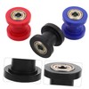 BUGUUYO 3pcs Chain Roller Tensioner Durable Wheel Guide for Dirt