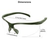 xaegistac Shooting Glasses Anti-fog Shooting Range Eye Protection,Lightweight & Strong