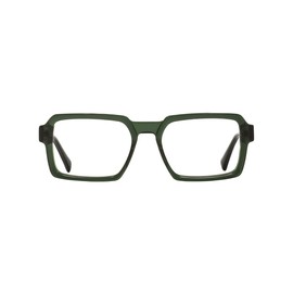 Elton John Icon Unisex Acetate Designer Blue Light Glasses Gloss Crystal Forest Green Emerald 52 mm