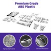 SQQP 24PCS Full Set Exterior Decoration Trim Kit Fit for