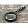 SE 3x Ergonomic Handheld Magnifier with 2.5" Glass Lens Dia.