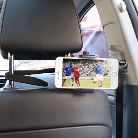 iTODOS Soporte portátil Flexible para teléfono Celular para Cinta de Correr, Bicicleta giratoria, Cama, Coche, Cocina, Escritorio, Carrito de Compras de comestibles, Compatible con Phone (Negro)