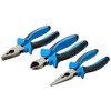 Draper 45864 3-Piece Soft-Grip Pliers Set, Blue, 22.5 x 25