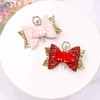 5-PCS Glitter Bow Hair Clips Ballet Girl Hair Bow Sequin