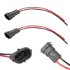 TOMALL H8 H11 Male Socket Connector for Headlight Fog Light