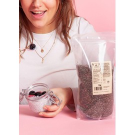 KoRo - Organic chia seeds 1 kg - natural superfood - from controlled organic cultivation and without additives