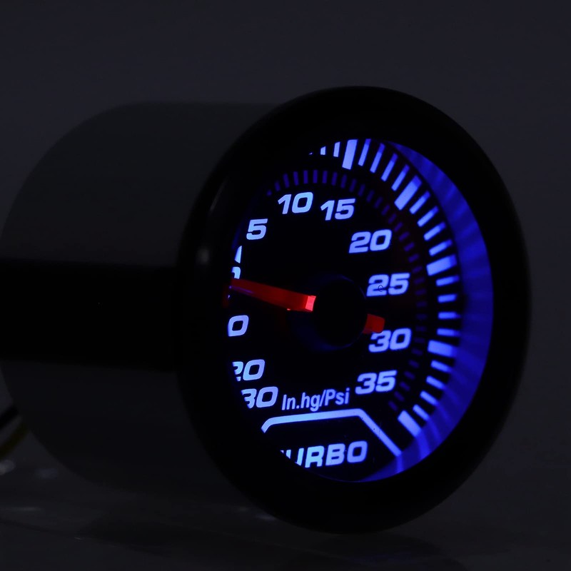Turbo Boost Gauge Kit, 12 V Turbo Boost Manometer 52