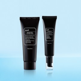 Dear, Klairs [2 Type Set] Klairs Midnight Blue Calming Cream 60g + Clearing Water Cream 50g / Azulen Calming Moisture Cooling Blemishes Dark Spots Hyperpigmentation