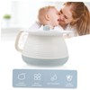 BIUDECO 1Set Elderly Covered Spittoon Portable Chamber Pot with Lid