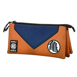 Dragon Ball Suit-ECO Triple Pencil Case, Orange, orange, ECO Triple Pencil Case Suit
