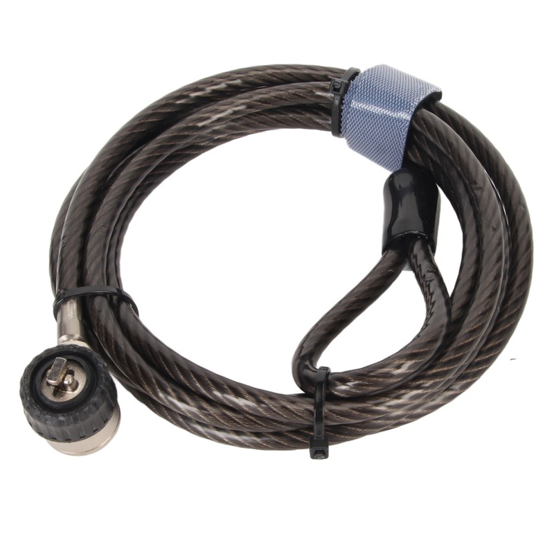 Laptop Cable Lock with 2 Keys Theft Prevention Flexibility Adjustable