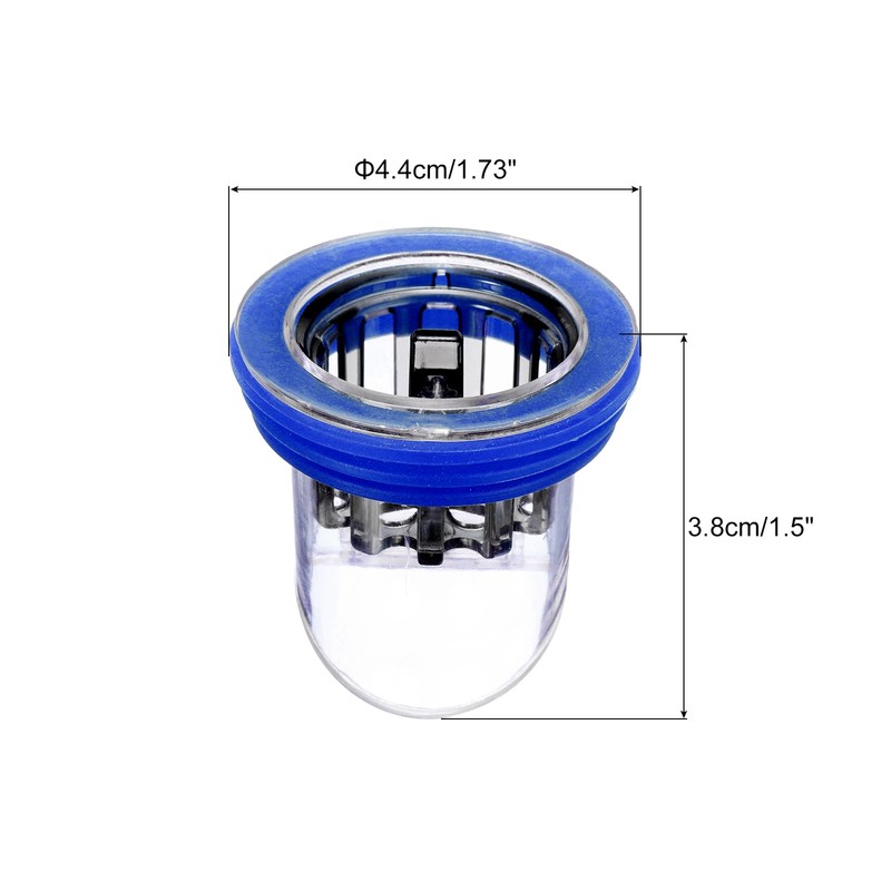 sourcing map Odor Proof Floor Drain, Anti-Sewer Backflow One-Way Preventer