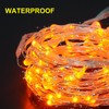 ITART Micro LED String Lights Battery Powered 8 Packs Orange