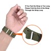 ANNEFIT Nylon Watch Band 21mm, One-Piece Waterproof Military Watch Straps