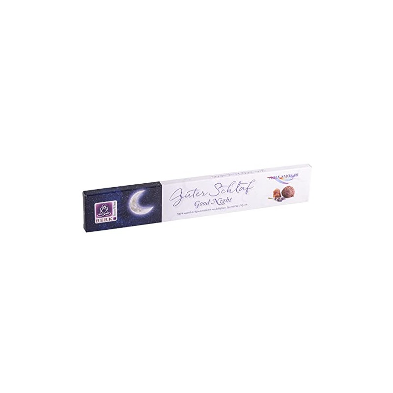 Berk Holy Smokes Good Sleep Incense Sticks, Pack of 12