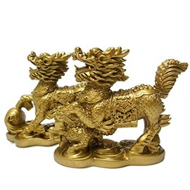Feng Shui, Good Luck Figurine 麒麟 (Giraffe) [Goods] [guttu] [Item]