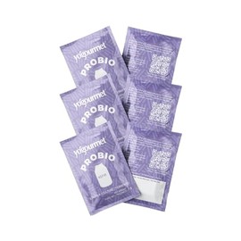 Yogourmet Kefir Starter with Probiotics (6 Sachets = 6 Quarts of Kefir) - Make Kefir at Home - Starter Culture - All Natural, Gluten Free, Kosher, Halal - 3 g Sachets