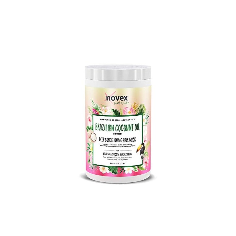 Novex Coconut Oil Deep Conditioning Mask, 35 oz - Infused