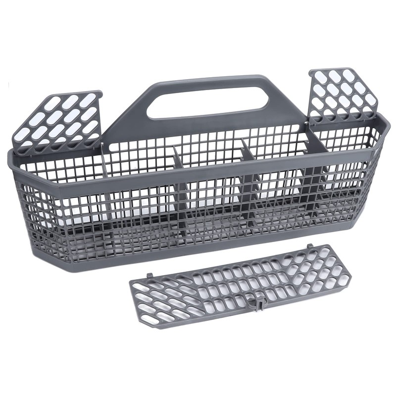 WGFOIP Cutlery Storage Basket, Plastic Dishwasher Organizer with Open Grid