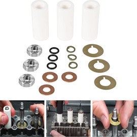 YMT AR2546 Pump Piston Kit Ceramic Plunger Repair Kit 18mm Suitable for Annovi Reverberi RK, RKA, RKV, XRCA, XRV, XRCV Pumps
