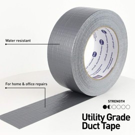IPG Utility Grade Duct Tape 1.88" x 55 yd, Silver (Single Roll)