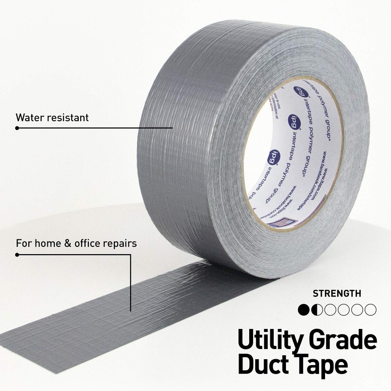 IPG Utility Grade Duct Tape 1.88" x 55 yd, Silver