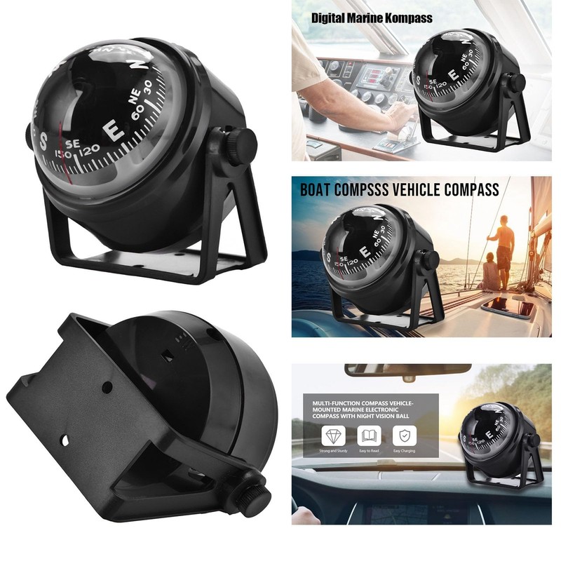 Ongwan NATRUSS Compass Navigation Mini Size Car Marine Spherical Compass