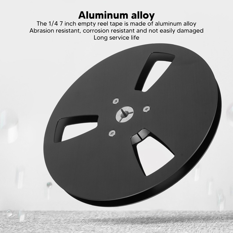 1/4 7 Inch Empty Tape Reel 3 Holes Wind Resistance