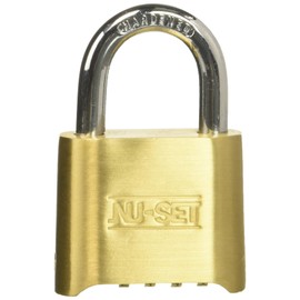NU-SET Resettable Combination Padlock 2"