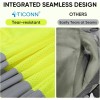 TICONN 2PK/4PK Reflective Safety Vest, High Visibility Vest Large, Yellow
