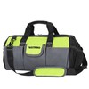 FASTPRO 16-inch Tool bag, Wide Mouth Tool Organizer with Large