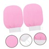 Gatuida 2Pcs Exfoliating Gloves for Shower Deep Body Scrubbing Mitts