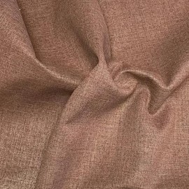 TFG Premium Furnishing Fabric Per Metre 55" Wide Luxury Soft Upholstery Material Curtains Cushions Crafts (Brown)