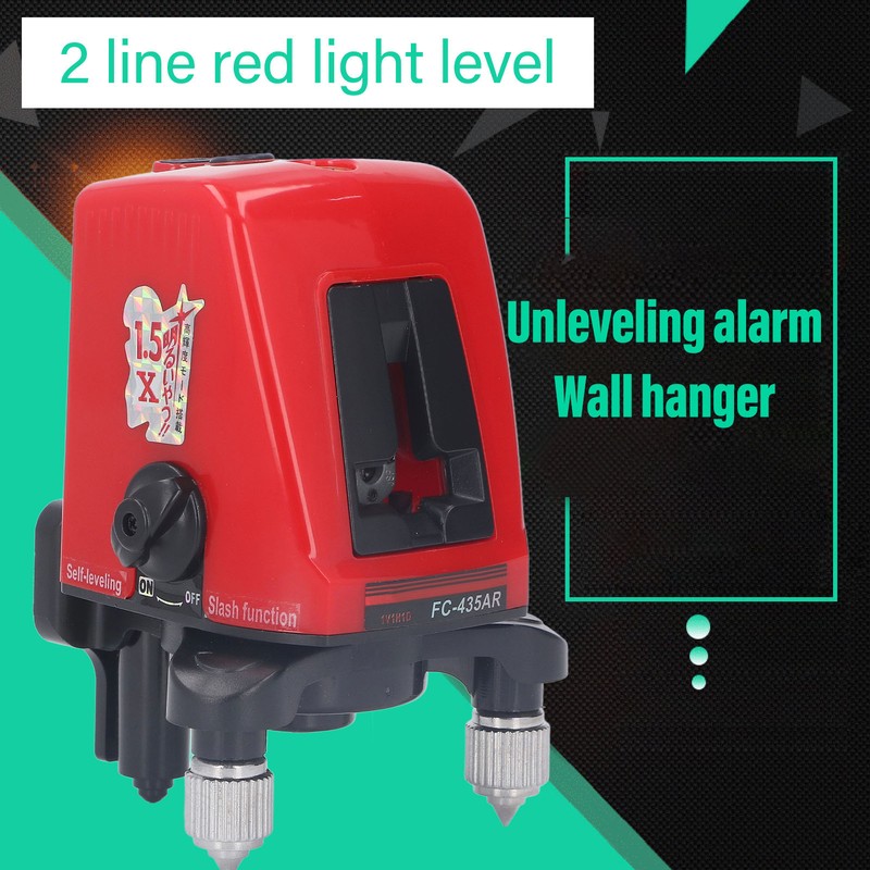 Self Leveling Laser Tool Red Beam Rechargeable Horizontal Vertical Electronic