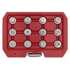 Sealey SX224 12pc Locking Wheel Nut Key Set - VW