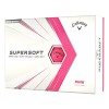 Callaway Pelota Supersoft Matte Pink Docena