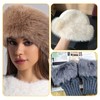Pack of 4 faux fur, 5 x 150 cm, faux
