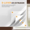 Crawl Space Vapor Barrier, 12 mil 10'x50', White Heavy Duty