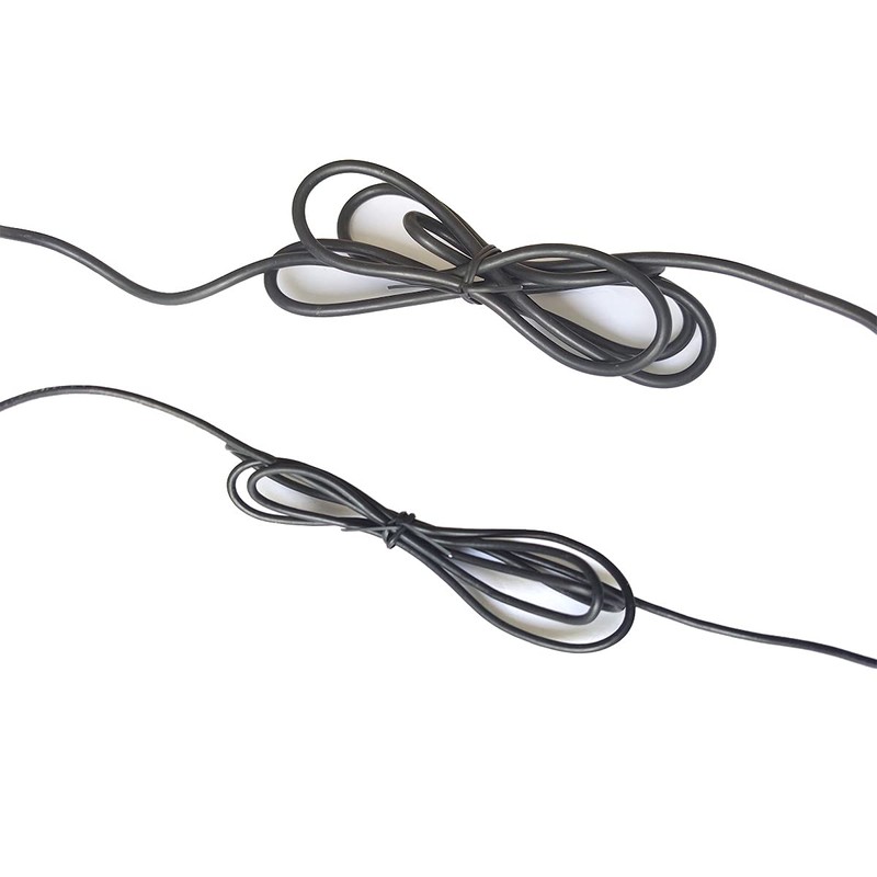 HHTHH 1000 pcs 10 Inch Black Reusable Plastic Twist Ties