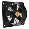 DNYSYSJ 250MM Industrial Extractor Fan with Plate Metal Carbon Axial