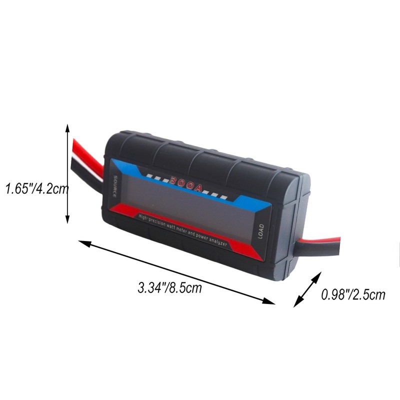 300A High Precision Watt Meter, DC 0-60V Power Energy Meter