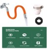 Universal Faucet Extender With 360 Degrees Sprayer Extension Hose -
