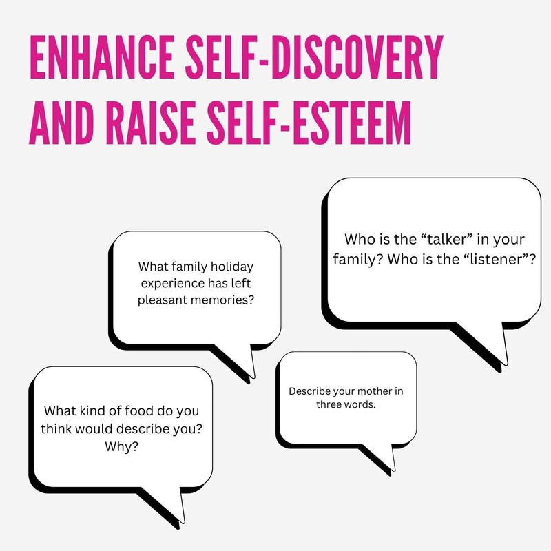 Talicor Pocket UNGAME - Families - Non-Competitive Card Game for