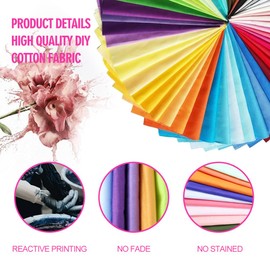 50 Pcs Fabrics DIY Craftwork Sewing Patchwork,Soft Thick Fabric Sheet,Felt Crafts Assorted Colour Polyester Felt Sheet,Vibrant Colour for DIY Crafting and Sewing (25 x 25 cm)