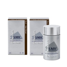 Super Million Hair 0.7 oz (20 g), Dark Brown, No. 2, Set of 2