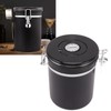 Coffee Bean Storage Container 304 Stainless Steel Exhaust Valve Coffee