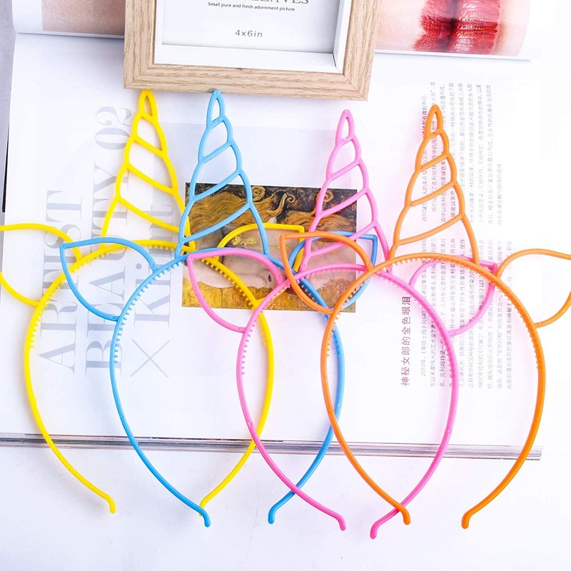 Candygirl Girl's Plastic Headbands Tiara Bunny Cat Bow Hairbands (012