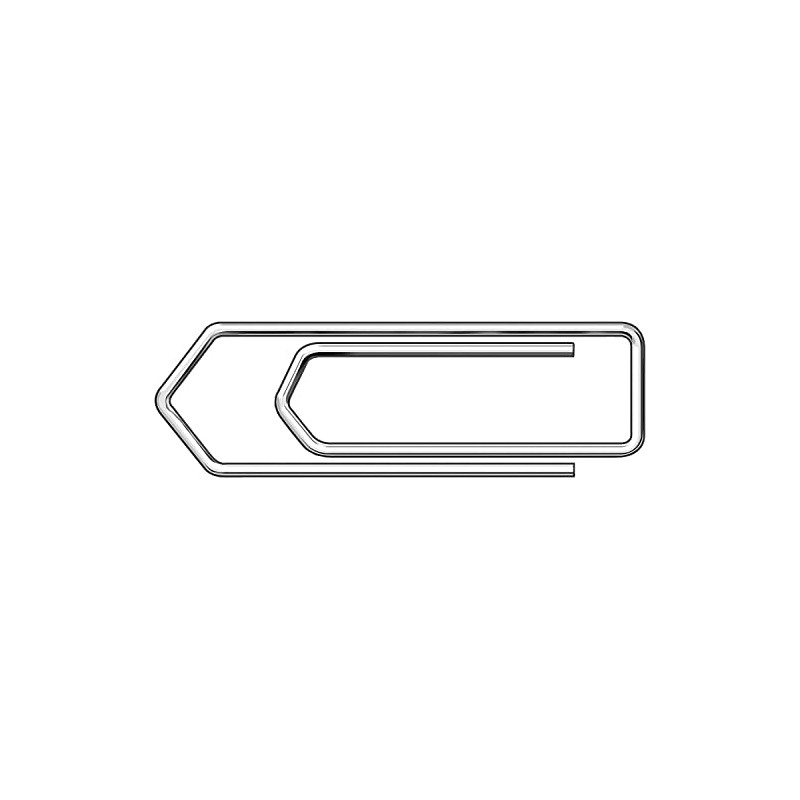 Q-Connect No Tear Paperclip, 32 mm KF01313 - Pack of