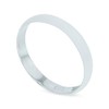 925 solid sterling silver 3mm plain band rings available in