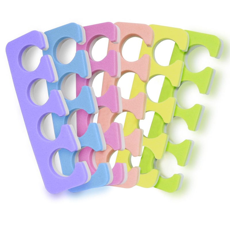 Toe Separators Set - 24 Pieces Premium Pedicure Tool Kit